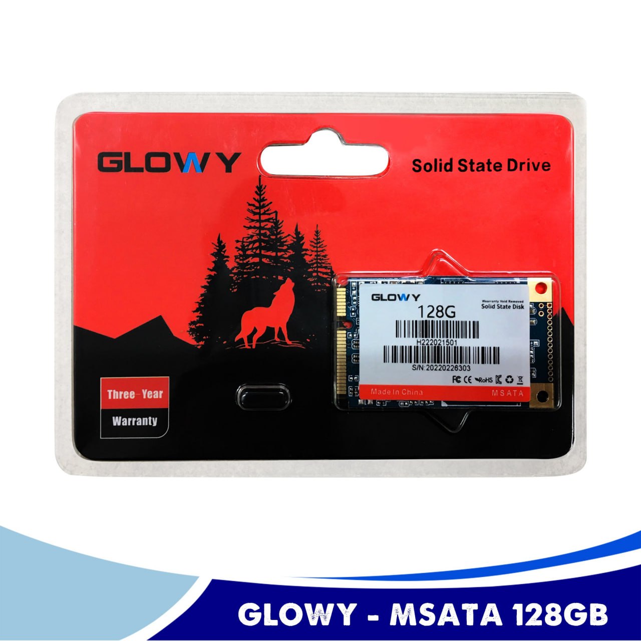 SSD MSata 128G GLOWAY Chính hãng