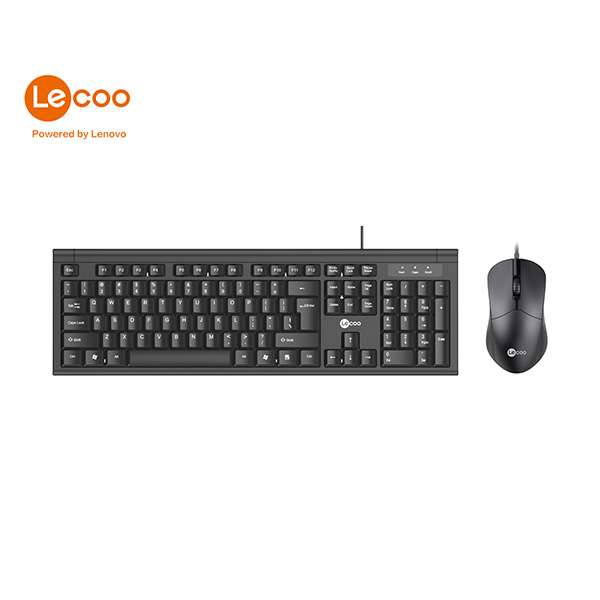 Combo Keyboard + Mouse văn phòng LECOO CM101 Chính Hãng