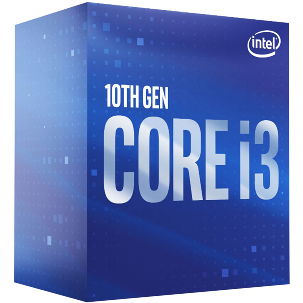 CPU SK 1200 v1 Intel Core i3-10100 Box Chính hãng (3.6GHz up to 4.3GHz, 4 nhân, 8 luồng, 6MB, 65W)