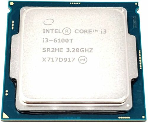 CPU SK 1151v1 Intel Core i3-6100T Tray (3.2GHz, 2 nhân, 4 luồng, 3MB, 35W)