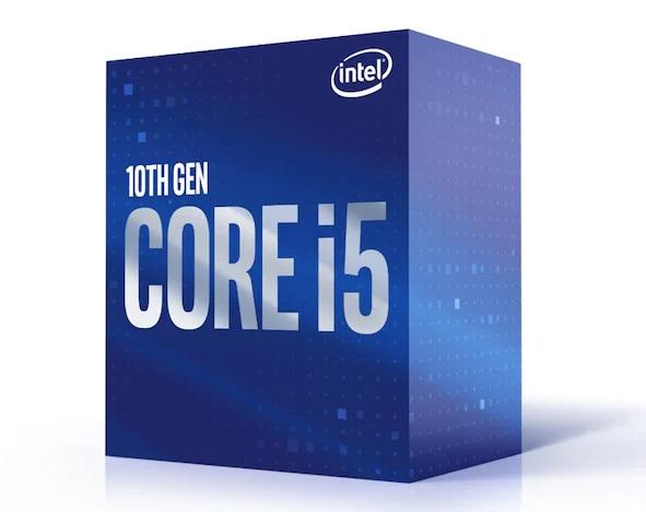 CPU SK 1200 v1 Intel Core i5-10400 Box Chính hãng (2.9GHz up to 4.3GHz, 6 nhân, 12 luồng, 12MB, 65W)