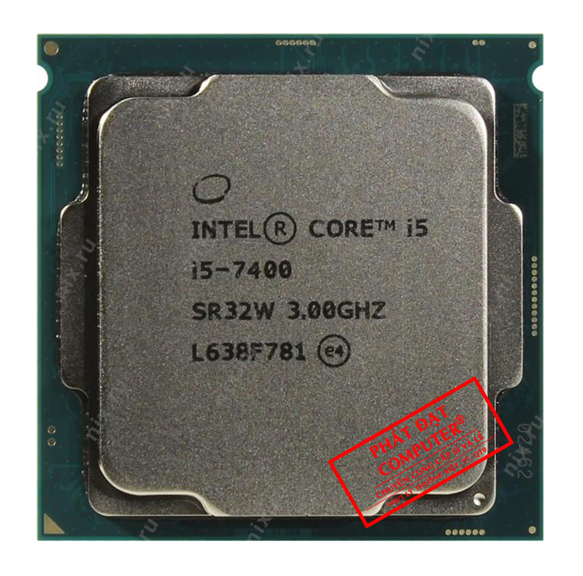 CPU SK 1151v1 Intel Core i5-7400 Tray (3.0GHz up to 3.5GHz, 4 nhân, 4 luồng, 6MB, 65W)