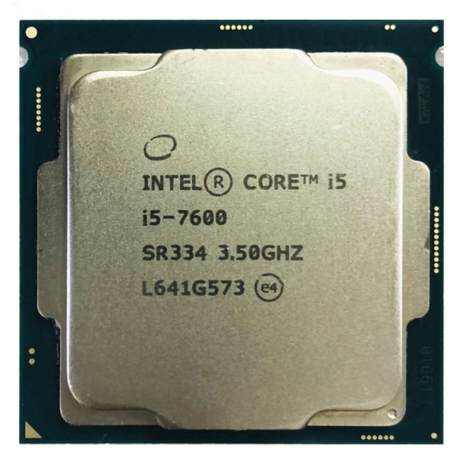 CPU SK 1151v1 Intel Core i5-7600 Tray (3.5GHz up to 4.1GHz, 4 nhân, 4 luồng, 6MB, 65W)