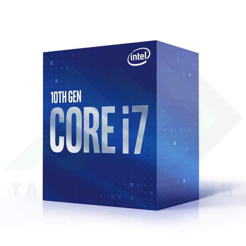 CPU SK 1200 v1 Intel Core i7-10700 Box Chính hãng (2.9GHz up to 4.8GHz, 8 nhân, 16 luồng, 16MB, 65W)