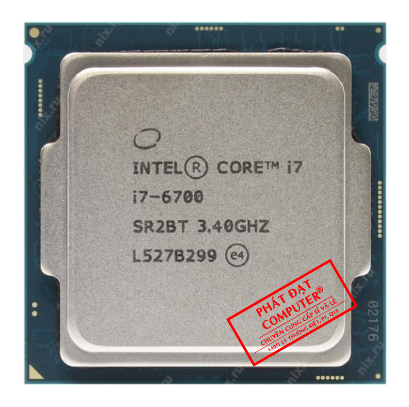 CPU SK 1151v1 Intel Core i7-6700 Tray (3.4GHz up to 4.0GHz, 4 nhân, 8 luồng, 8MB, 65W)