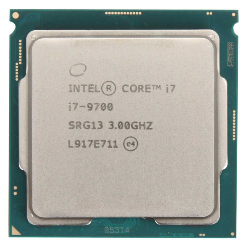 CPU SK 1151v2 Intel Core i7-9700 Tray (3.0GHz up to 4.7GHz, 8 nhân, 8 luồng, 12MB, 65W)