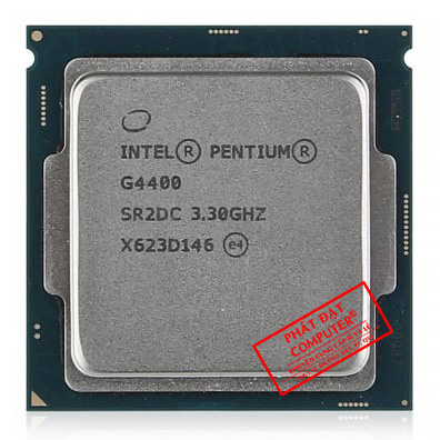 CPU SK 1151v1 Intel Pentium G4400 Tray (3.3GHz, 2 nhân, 2 luồng, 3MB, 54W)