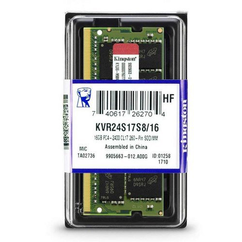 DDR4 LAPTOP 16G/2400 KINGSTON New Công ty (Box)