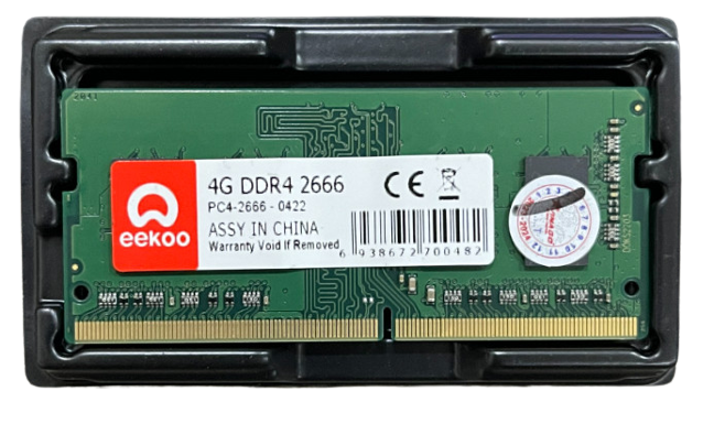 DDR4 LAPTOP 4G/2666 EEKOO New Chính hãng (Box)
