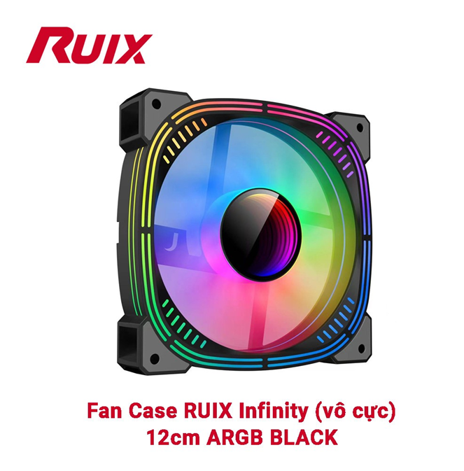 Fan Case 12cm RUIX Infinity ARGB Black