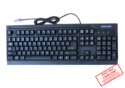 Keyboard MITSUMI L1 PS2 mẫu mới (Cổng PS2)