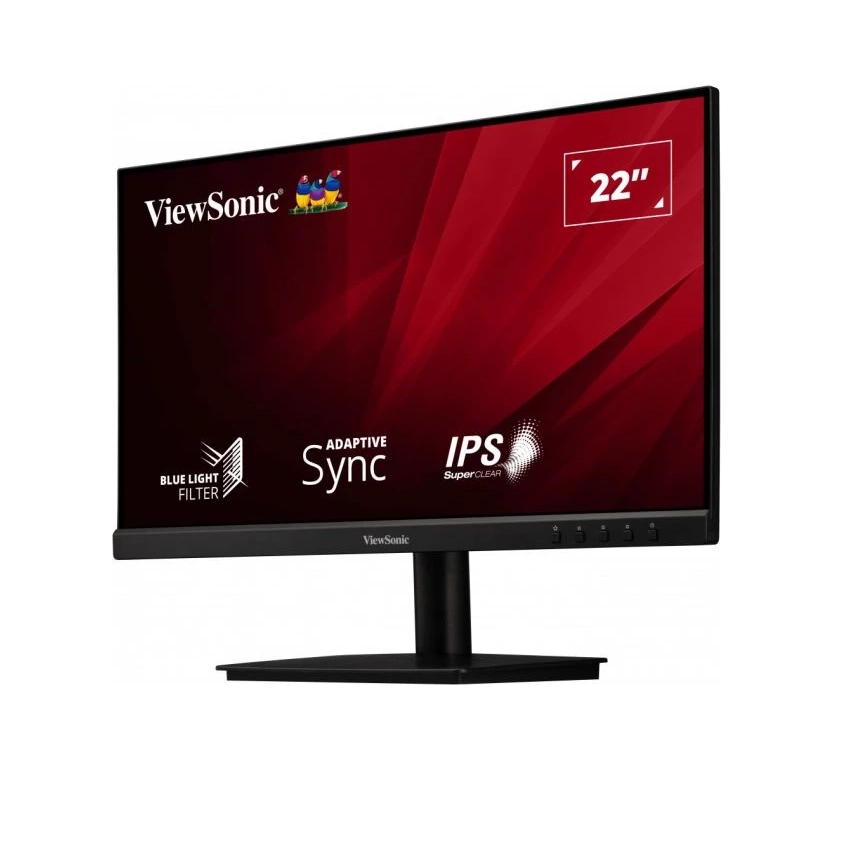 LCD 21.5' ViewSonic VA2209-H Chính hãng (IPS - VGA, HDMI, 1920x1080, 75Hz, 3 cạnh viền mỏng, Kèm cáp HDMI, Treo tường, Chuyên đồ họa)