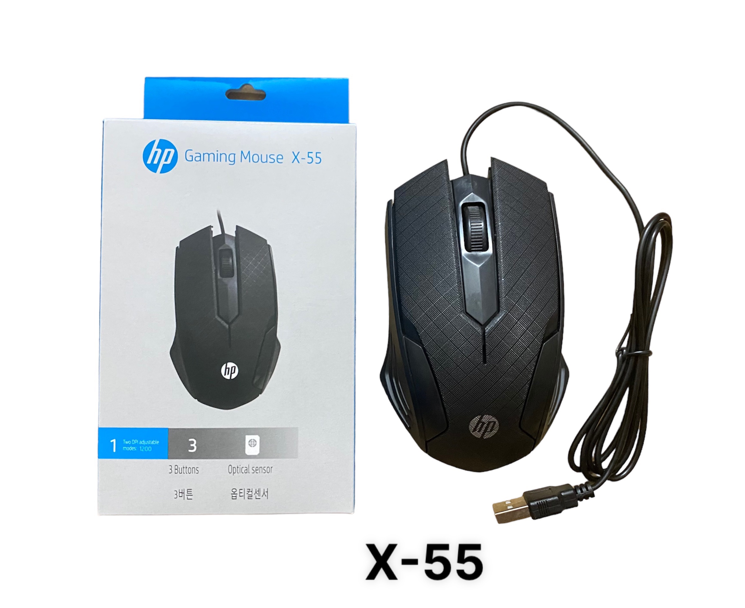 Mouse có dây HP X-55 USB Công ty KCC