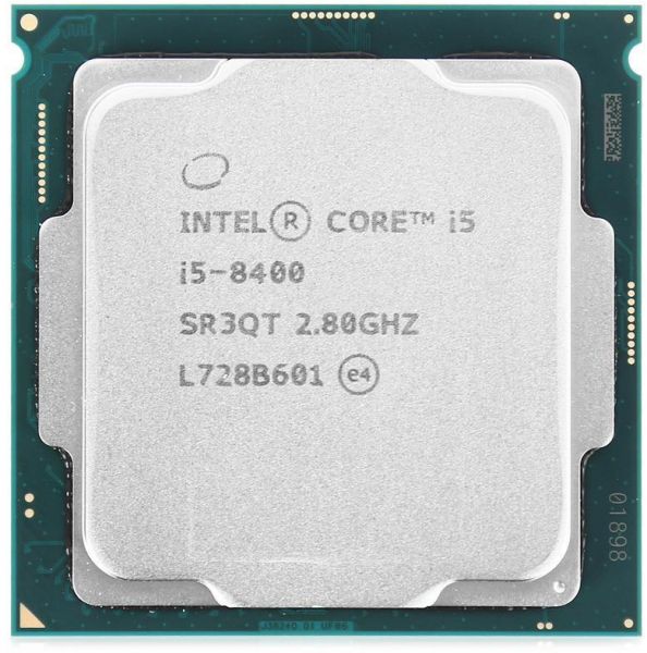 CPU SK 1151v2 Intel Core i5-8400 Tray (2.8GHz up to 4.0GHz, 6 nhân, 6 luồng, 9MB, 65W)