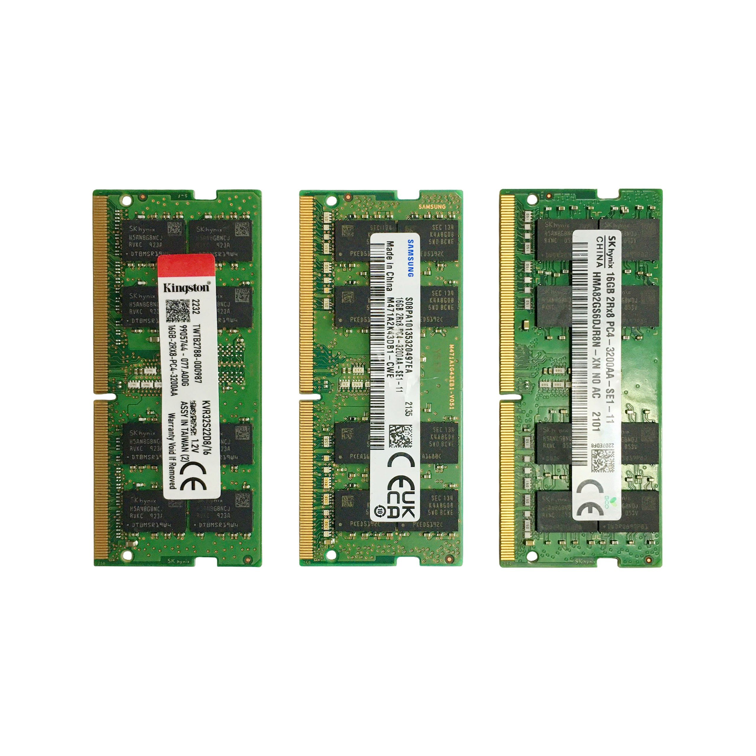 DDR4 LAPTOP 16G/3200 HYNIX/SAMSUNG/MICRON/KINGSTON... Tháo máy (No box)