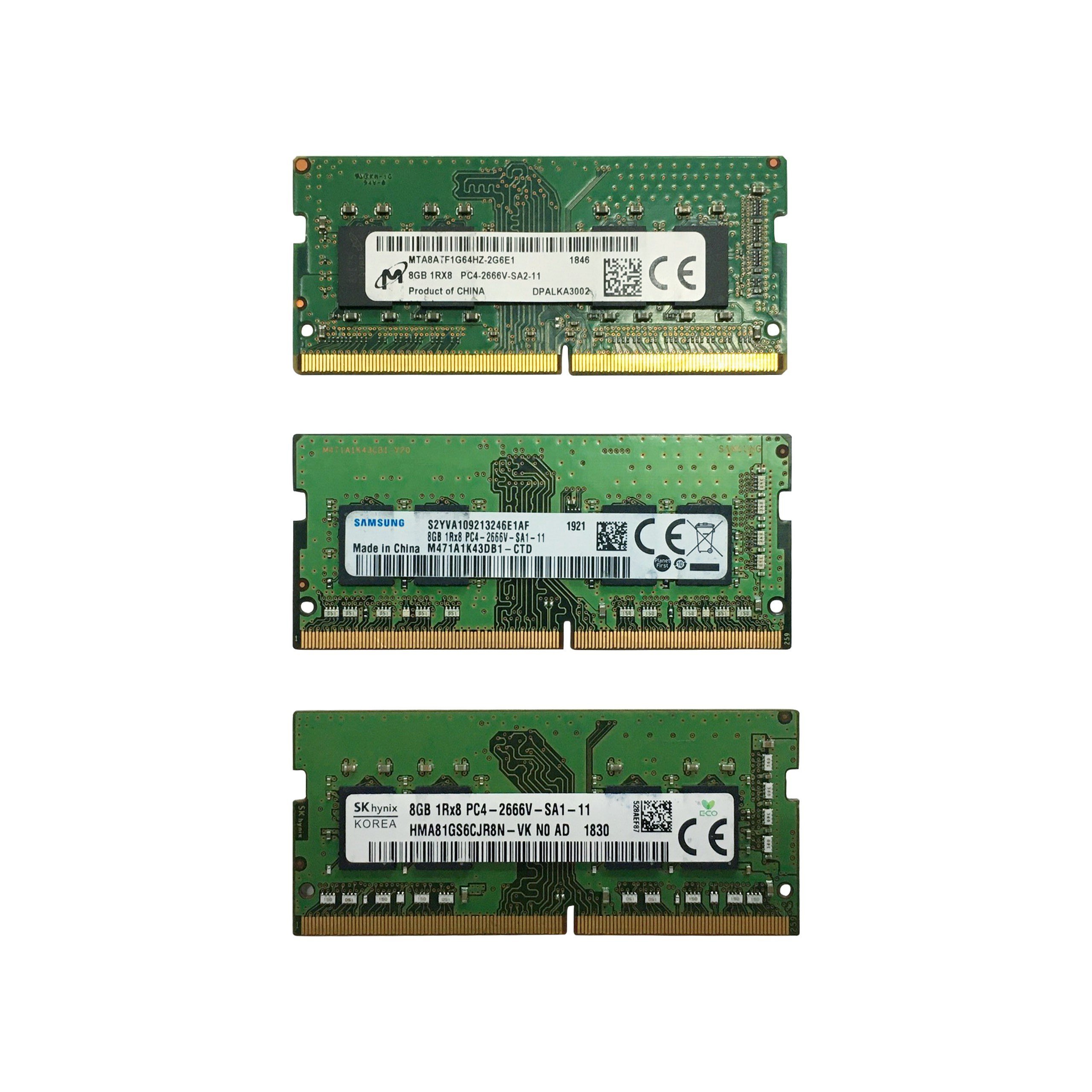 DDR4 LAPTOP 8G/2666 HYNIX/SAMSUNG/MICRON/KINGSTON... Tháo máy (No box)