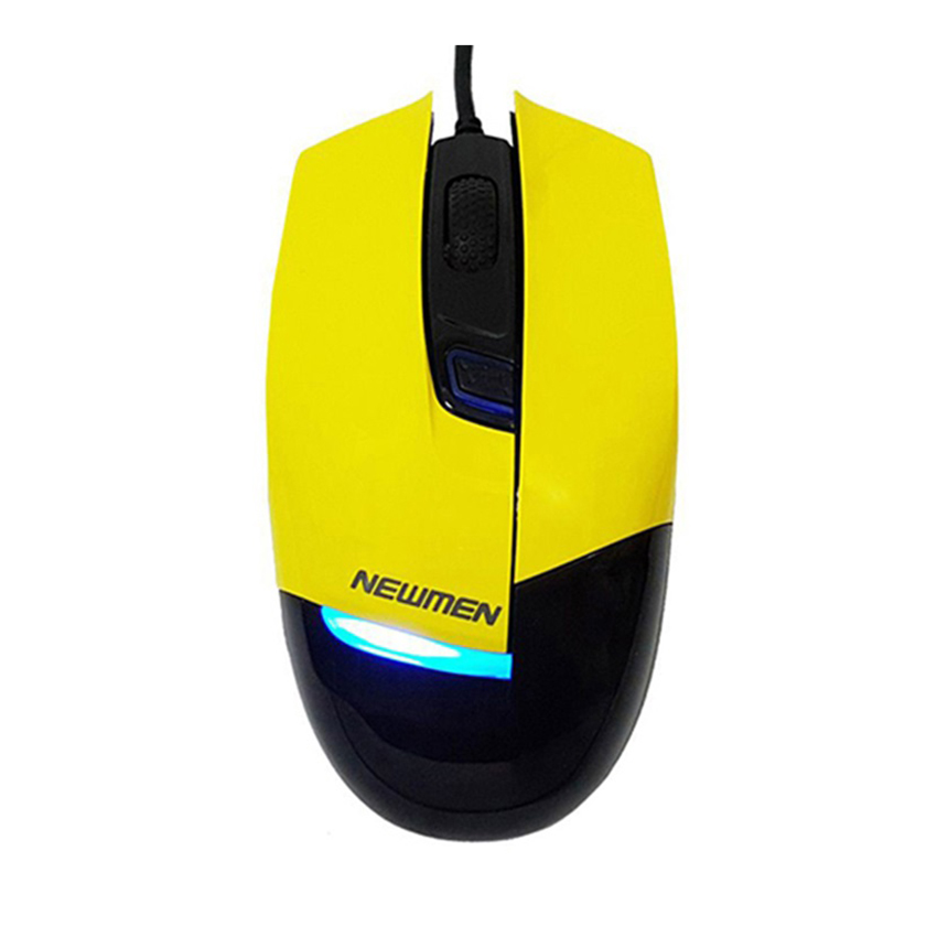 Mouse có dây NEWMEN G10 PLUS Yellow USB Chính hãng