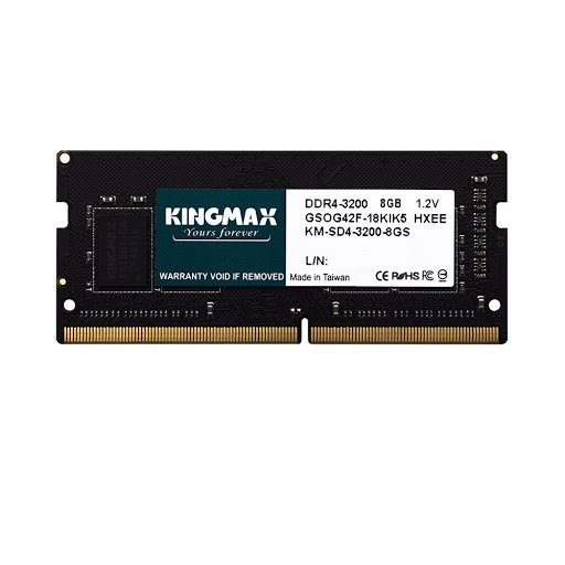 DDR4 LAPTOP 8G/3200 KINGMAX New Chính hãng (Box)(THAY THẾ CHO 8G/3200 PATRIOT TẠM HẾT)