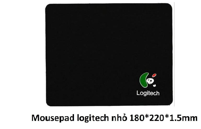 Pad mouse Logitech nhỏ (180x220x1.5mm)(ĐTHP)(5c giá 7K/1c)(THAY THẾ CHO Pad mouse T1  TẠM HẾT)