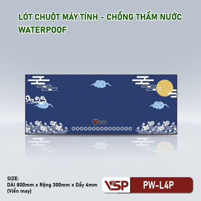Pad Mouse VSP-PW-L4P (300*800*4mm)