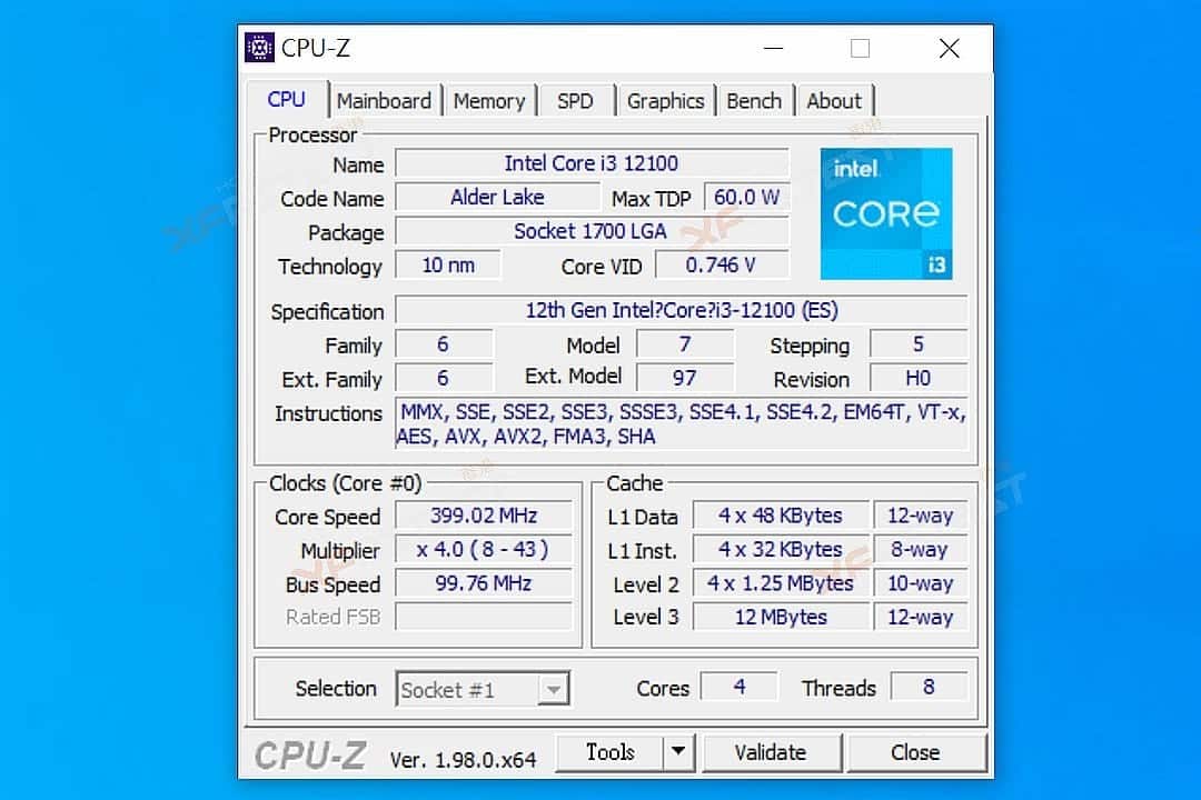 CPU Intel Core i3 12100 Sẽ Mạnh Hơn AMD Ryzen 3 3300X?