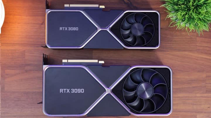 Hiệu năng chơi game 4K và render của RTX 3090 so với RTX 3080