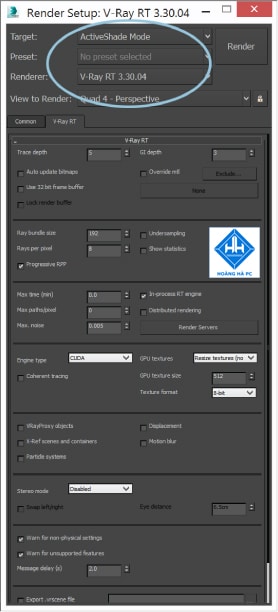 Hướng dẫn Render bằng GPU