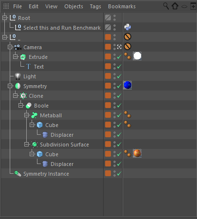 Điểm chuẩn hiệu suất của Cinema 4D Viewport