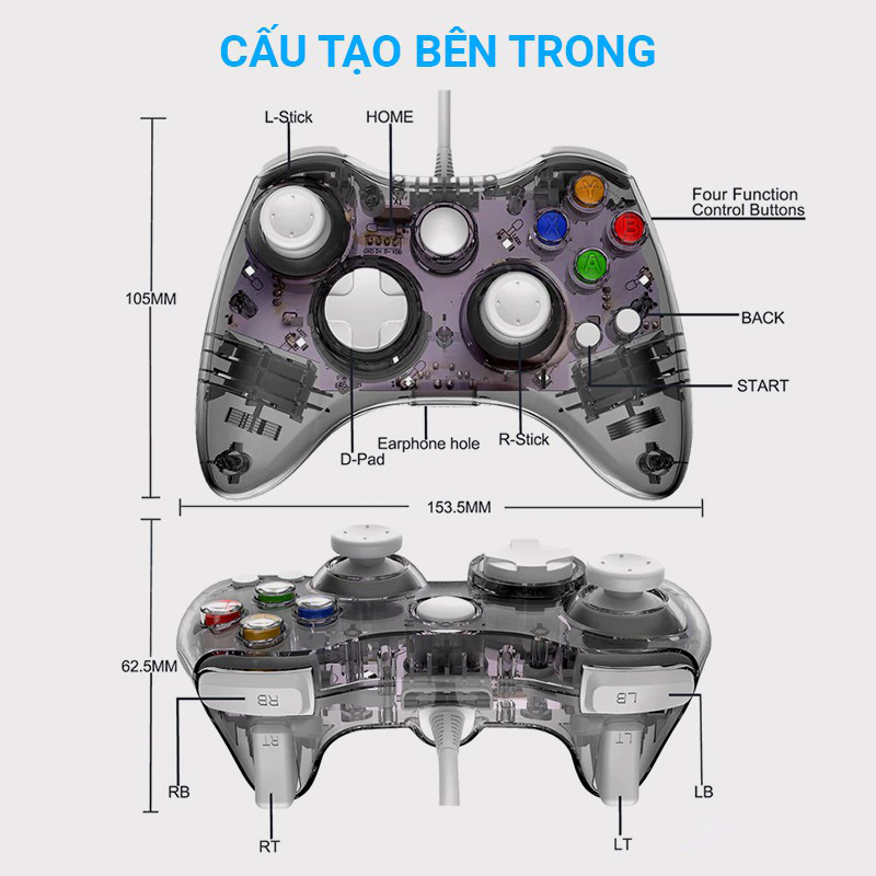 Đánh Giá Chi Tiết Tay Cầm Xbox 360 – Liệu Có Đáp Ứng Được Yêu Cầu Của Một Gamepad