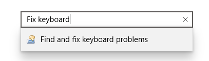 Tìm kiếm “Fix keyboard”