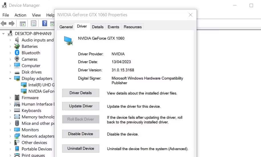 amd-radeon-khong-hoat-dong-6 Tùy chọn Roll Back Driver