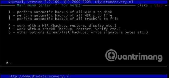 MBRtool