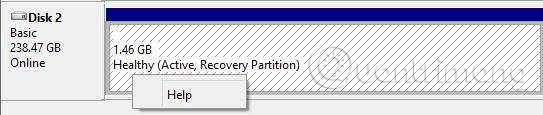 Phân vùng Recovery