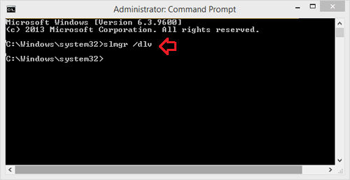Nhập lệnh vào Command promt