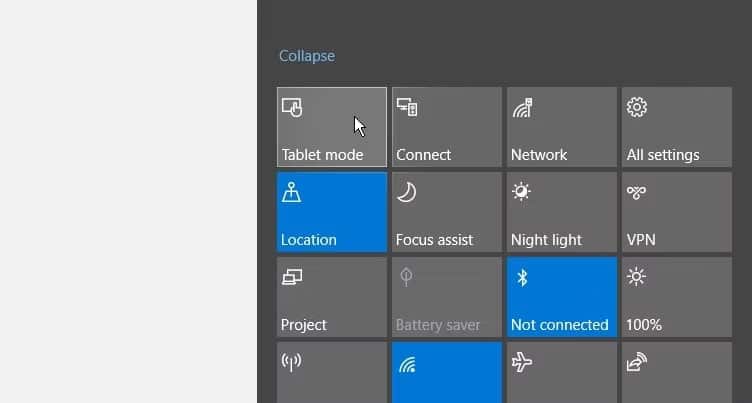 con-tro-chuot-bien-mat-4 Vô hiệu hóa Tablet Mode trên Windows