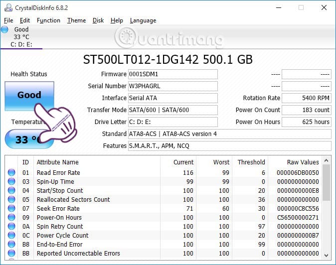 CrystalDiskInfo
