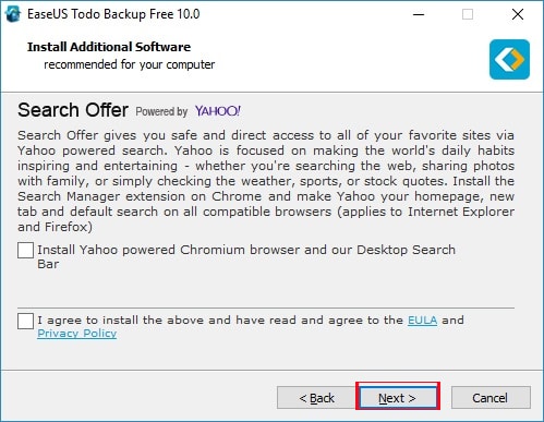 EaseUS Todo Backup