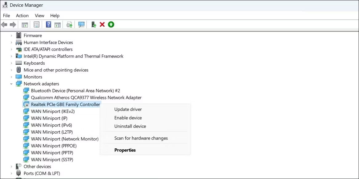 ethernet-lien-tuc-ngat-ket-noi-5 Kích hoạt driver Ethernet trên Windows