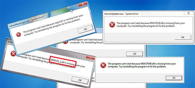 file-dll-2 Thiếu file DLL là một vấn đề phổ biến với các hệ điều hành Windows
