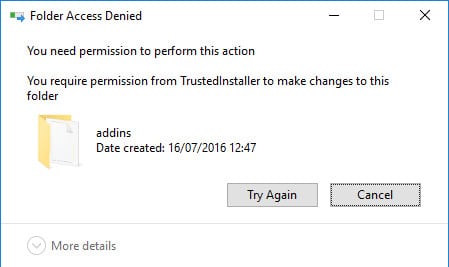 Cách gán quyền xóa bất kỳ thư mục hoặc tập tin trên Windows