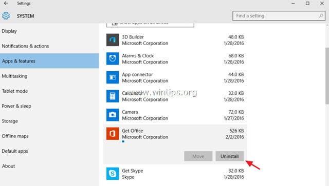 Tìm các ứng dụng muốn gỡ bỏ sau đó chọn Uninstall