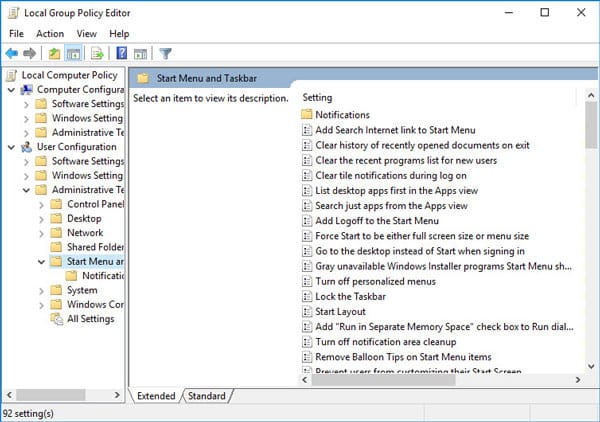 Group Policy Editor