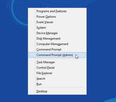 Mở Command Prompt