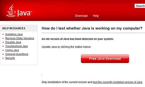 Cách khắc phục lỗi không cài được Java