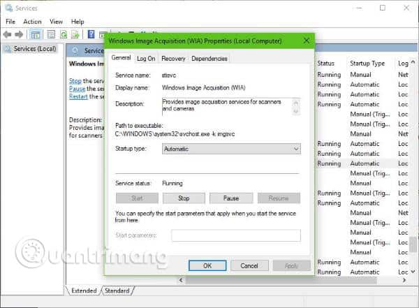 Windows Image Acquisition