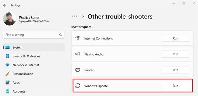 khac-phuc-loi-windows-update-0x80190001-1-1 Chạy trình khắc phục sự cố Windows Update