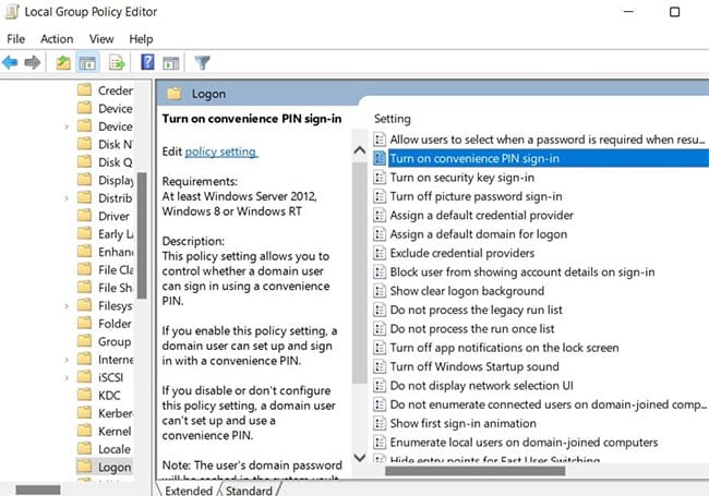 khac-phuc-ma-loi-pin-windows-0x80040154-2 Cài đặt mã PIN
