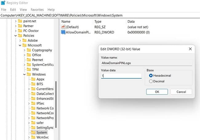 khac-phuc-ma-loi-pin-windows-0x80040154-4 Cửa sổ Windows Registry Editor