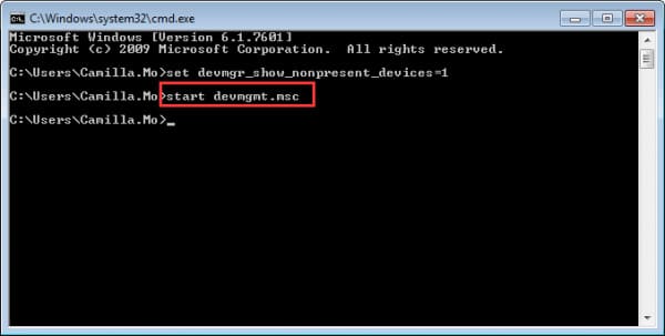 Mở cửa sổ Device Manager