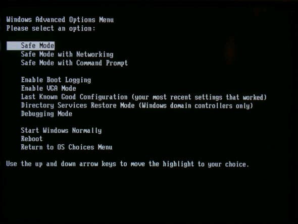 Khởi động máy tính ở chế độ Safe mode